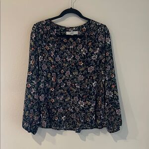 Floral Long Sleeve Top